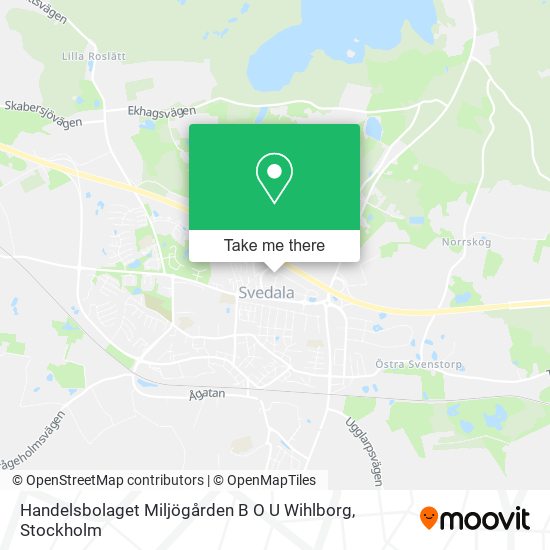 Handelsbolaget Miljögården B O U Wihlborg map