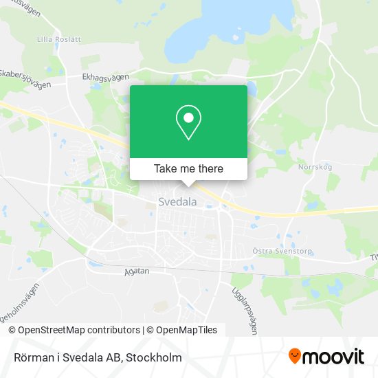 Rörman i Svedala AB map