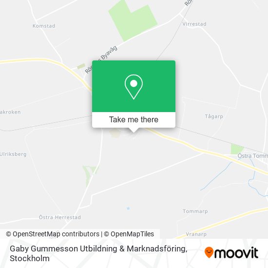 Gaby Gummesson Utbildning & Marknadsföring map
