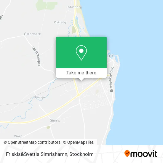 Friskis&Svettis Simrishamn map