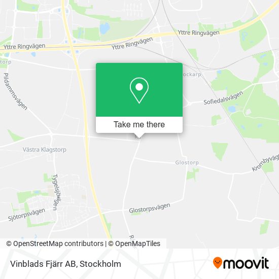 Vinblads Fjärr AB map