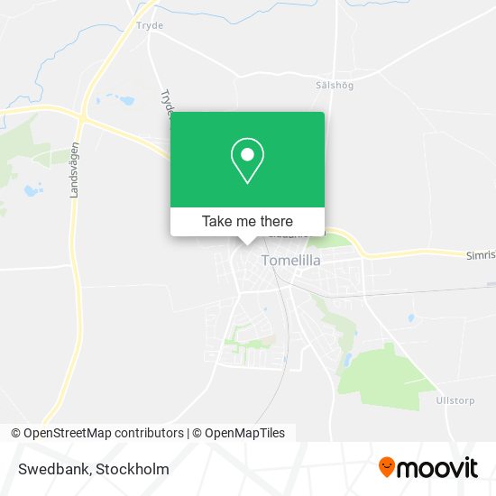 Swedbank map