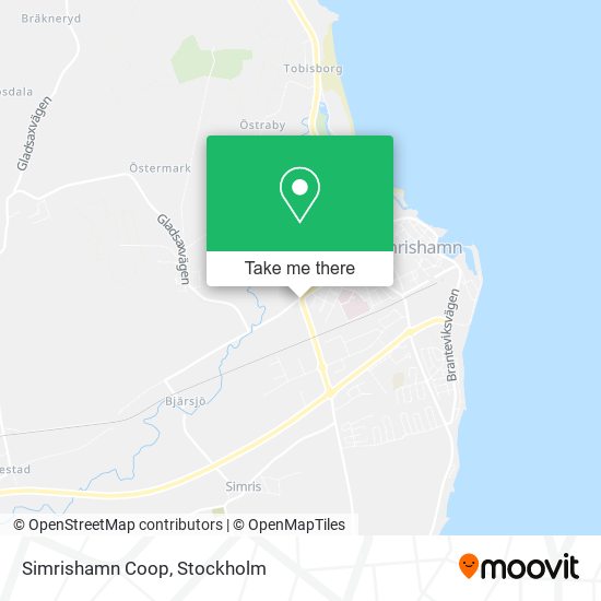 Simrishamn Coop map