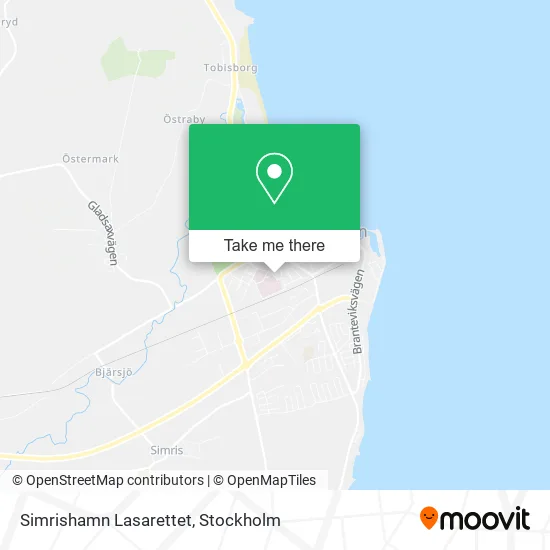 Simrishamn Lasarettet map