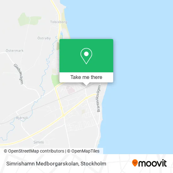 Simrishamn Medborgarskolan map