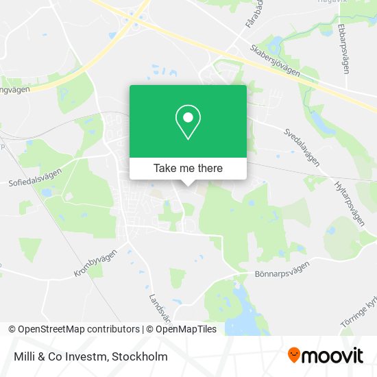 Milli & Co Investm map