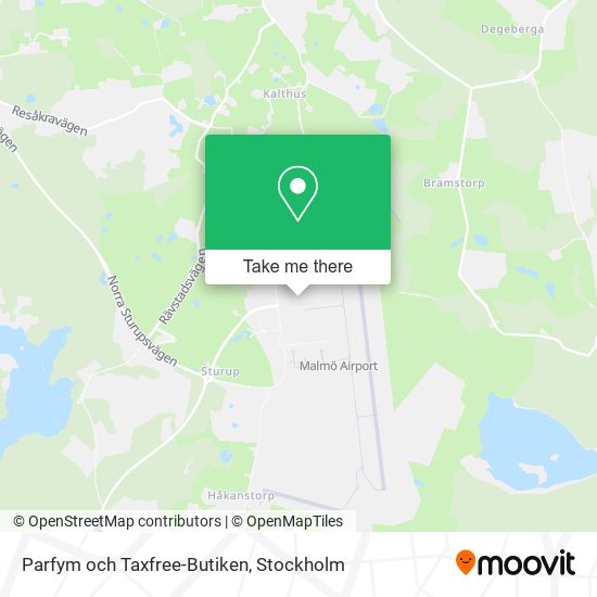 Parfym och Taxfree-Butiken map