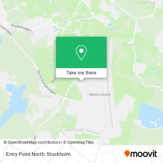 Entry Point North map