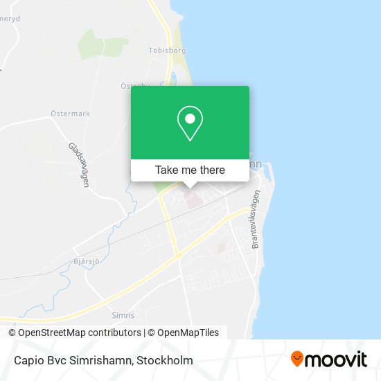 Capio Bvc Simrishamn map