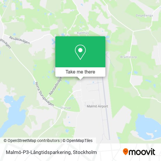 Malmö-P3-Långtidsparkering map