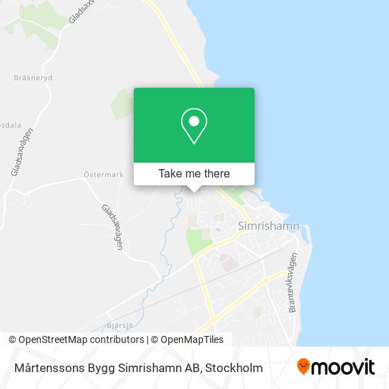 Mårtenssons Bygg Simrishamn AB map