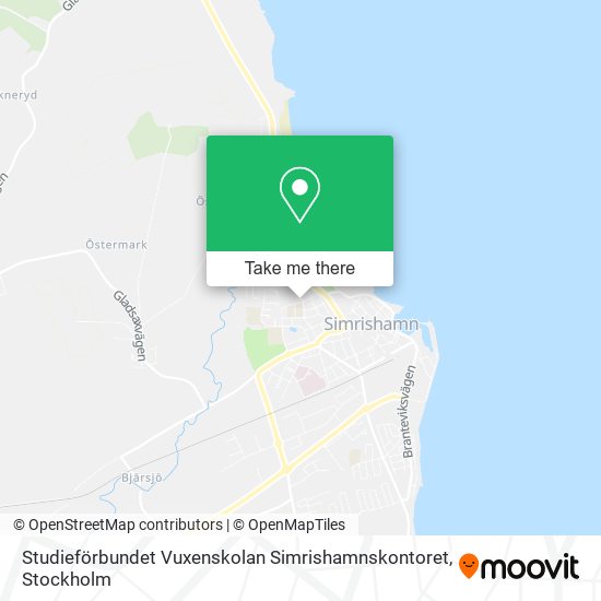 Studieförbundet Vuxenskolan Simrishamnskontoret map