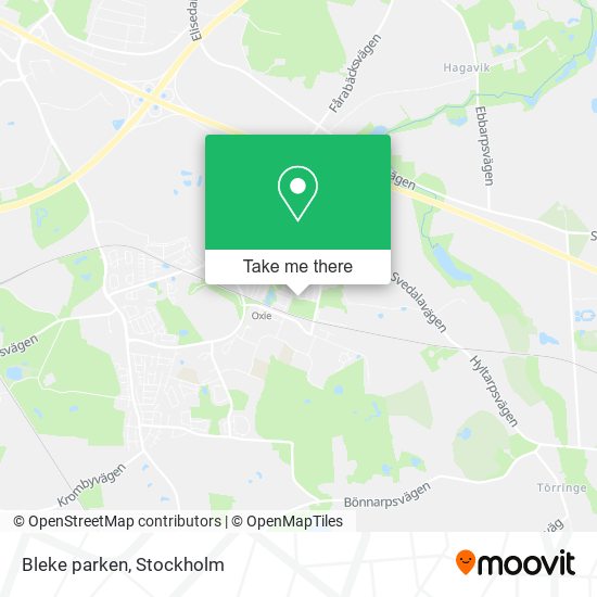 Bleke parken map