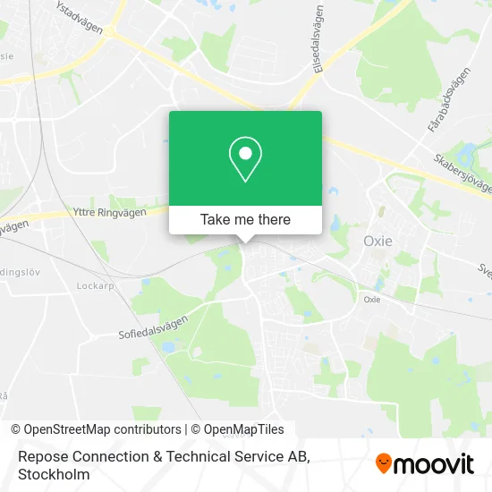 Repose Connection & Technical Service AB map