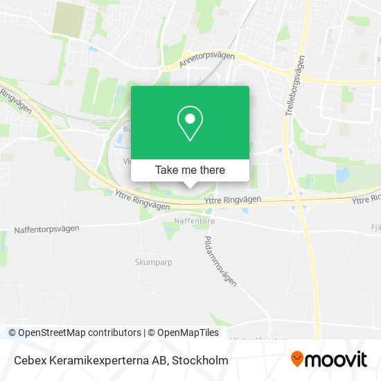 Cebex Keramikexperterna AB map