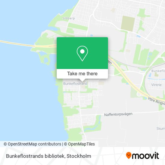 Bunkeflostrands bibliotek map