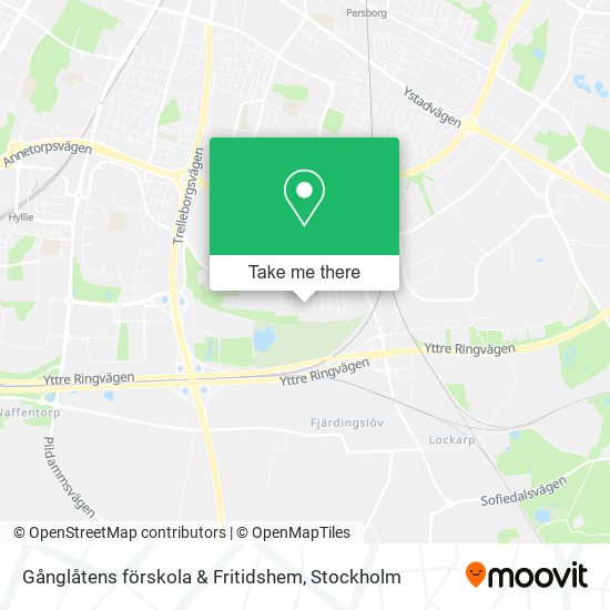 Gånglåtens förskola & Fritidshem map