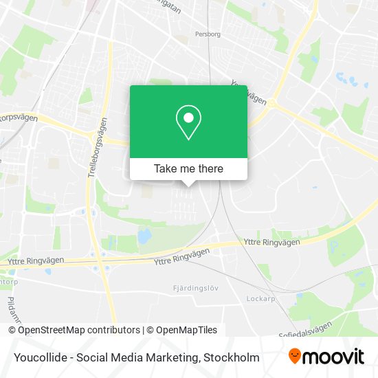 Youcollide - Social Media Marketing map