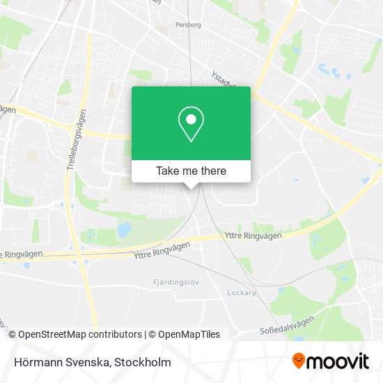 Hörmann Svenska map