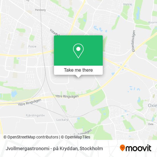 Jvollmergastronomi - på Kryddan map