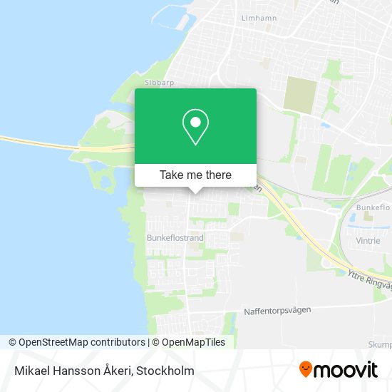 Mikael Hansson Åkeri map