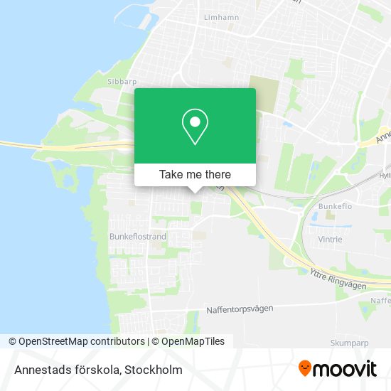 Annestads förskola map