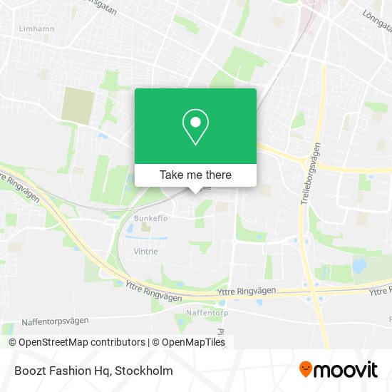 Boozt Fashion Hq map