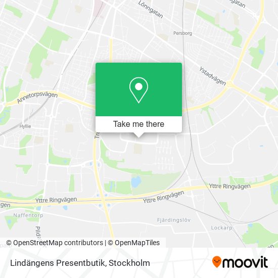 Lindängens Presentbutik map