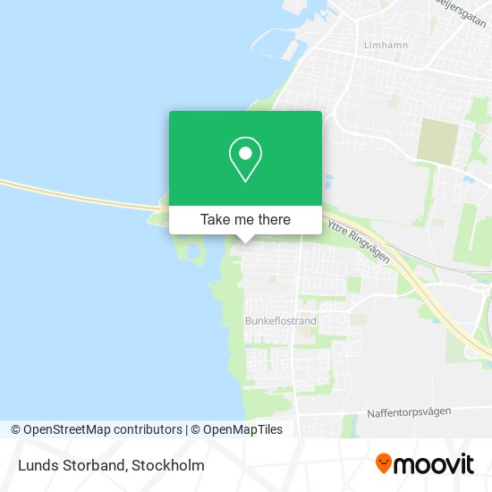 Lunds Storband map