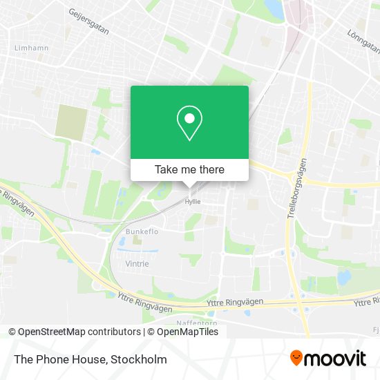 The Phone House map