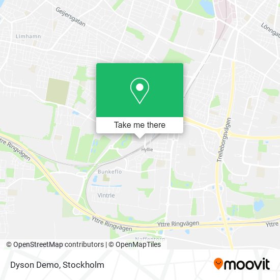 Dyson Demo map