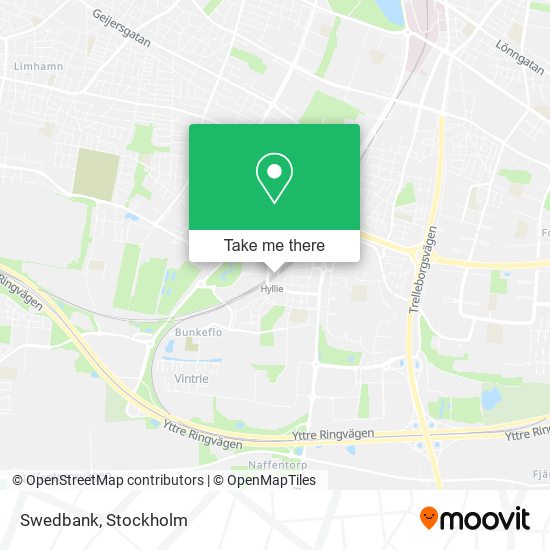 Swedbank map