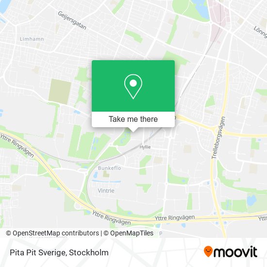 Pita Pit Sverige map