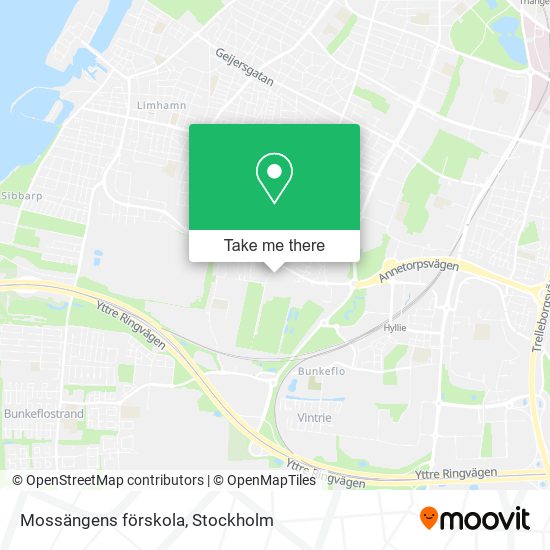 Mossängens förskola map