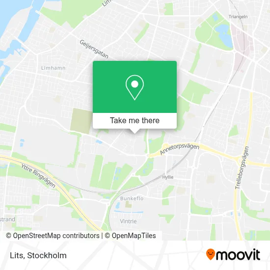 Lits map