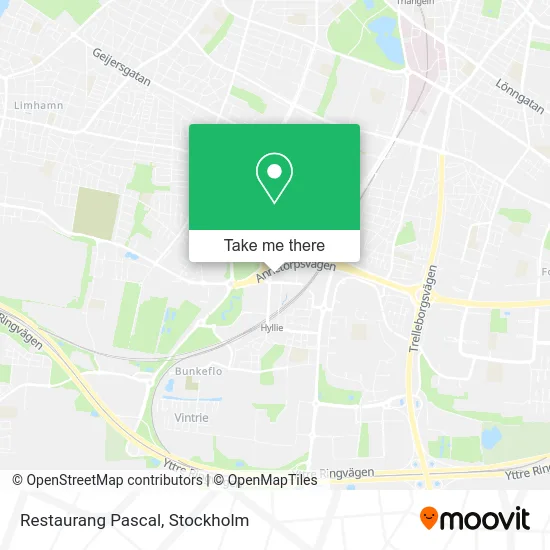 Restaurang Pascal map