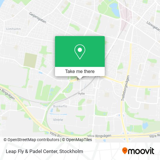 Leap Fly & Padel Center map
