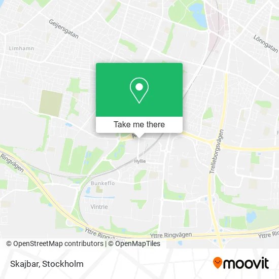 Skajbar map
