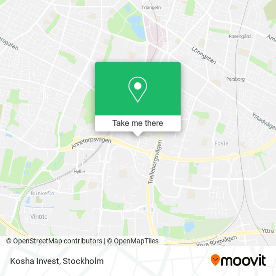 Kosha Invest map