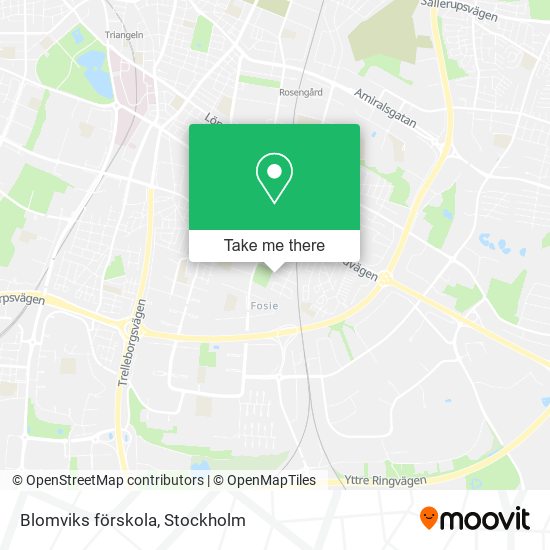 Blomviks förskola map