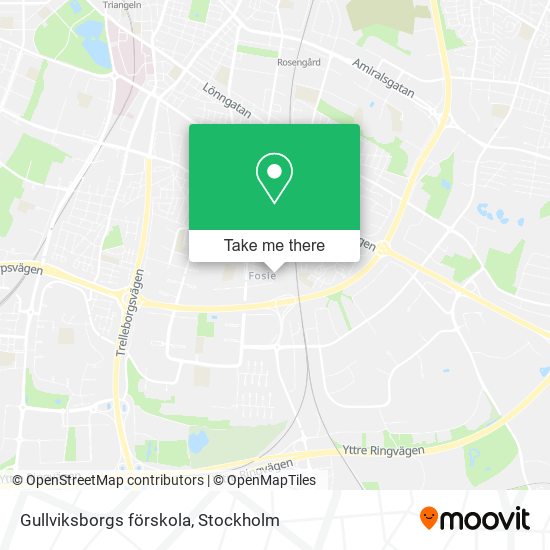 Gullviksborgs förskola map