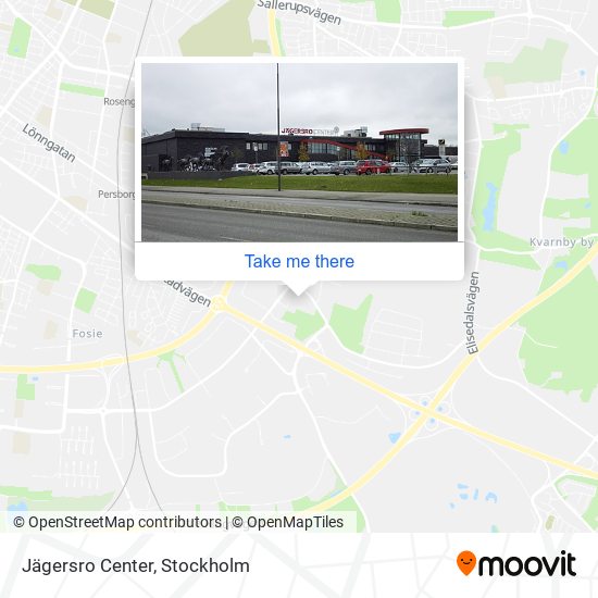 Jägersro Center map