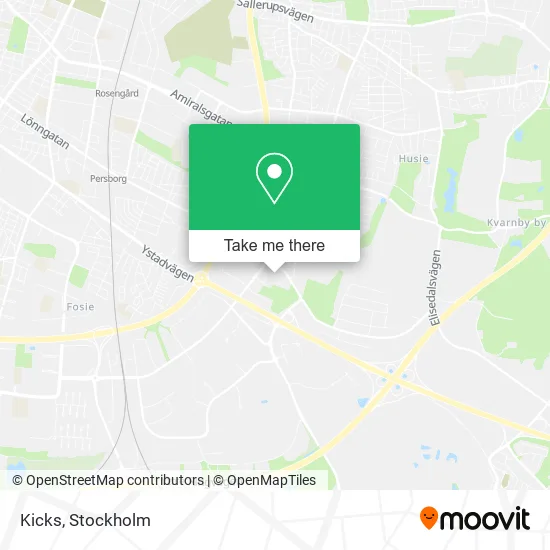 Kicks map