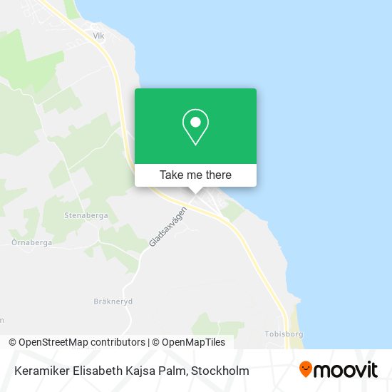Keramiker Elisabeth Kajsa Palm map
