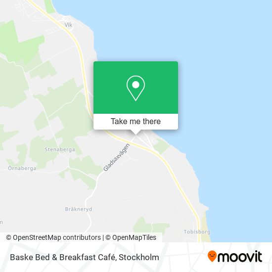 Baske Bed & Breakfast Café map