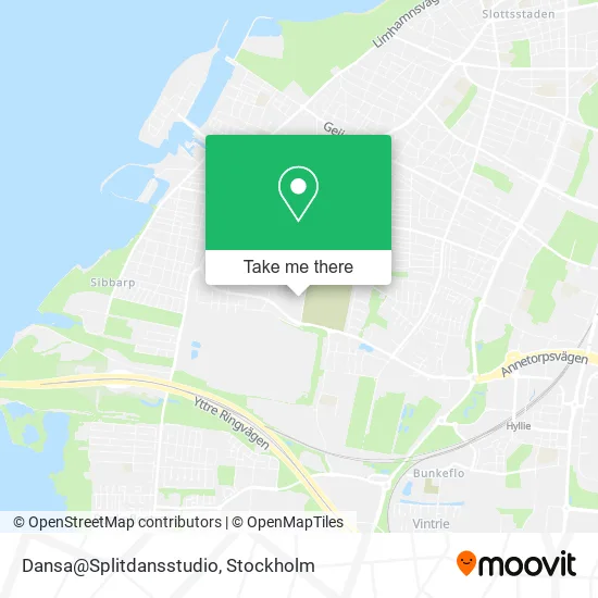 Dansa@Splitdansstudio map