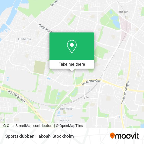 Sportsklubben Hakoah map