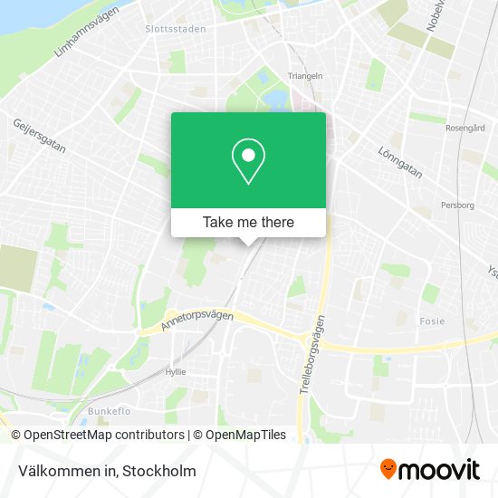 Välkommen in map