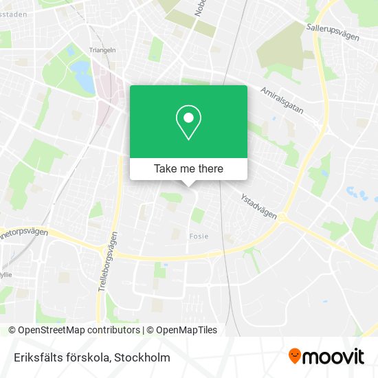 Eriksfälts förskola map