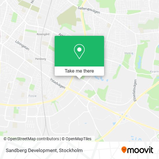 Sandberg Development map